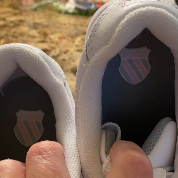 K Swiss Afton soft pink low trainers - Picture 6 of 8